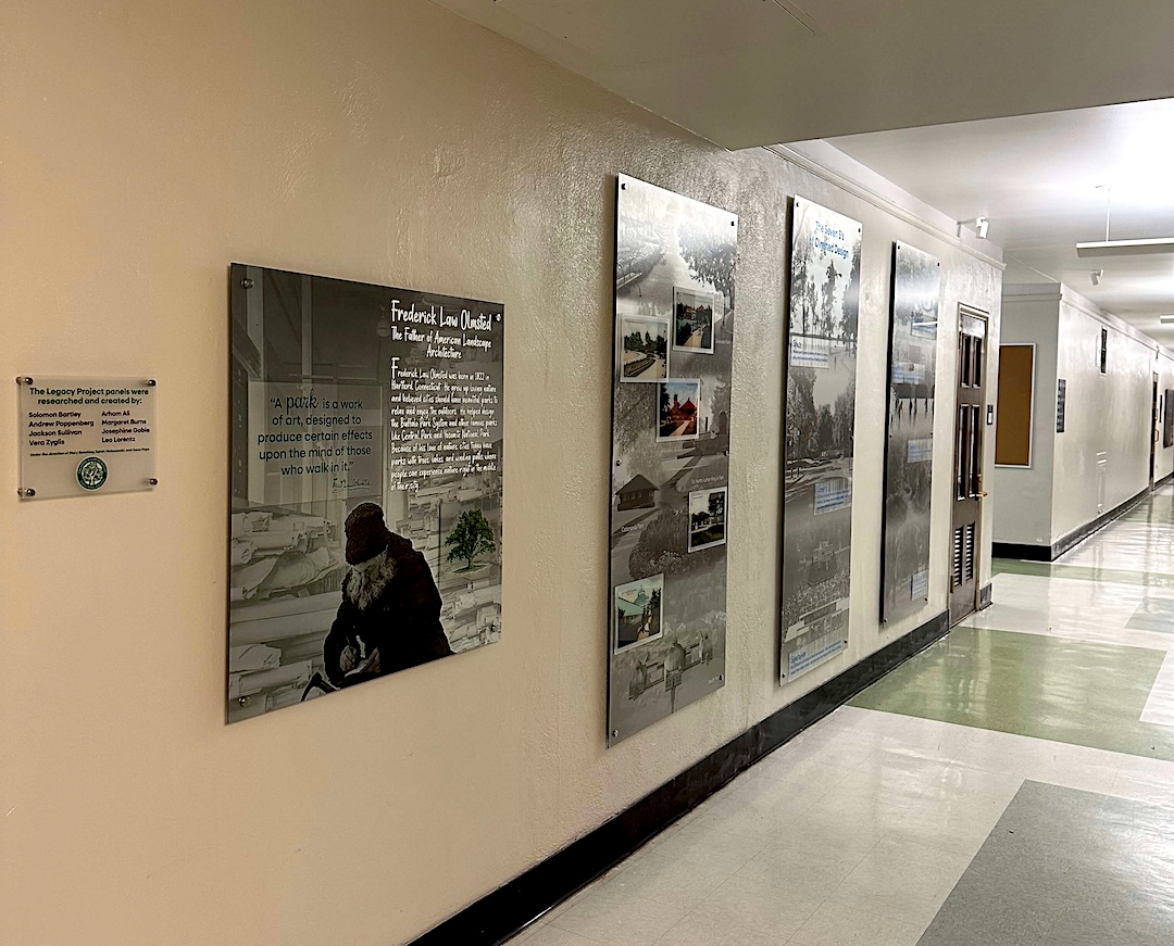Buffalo Students Illustrate Olmsted Legacy in Mural Project